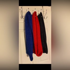 3 Merona Knit Infinity Scarves